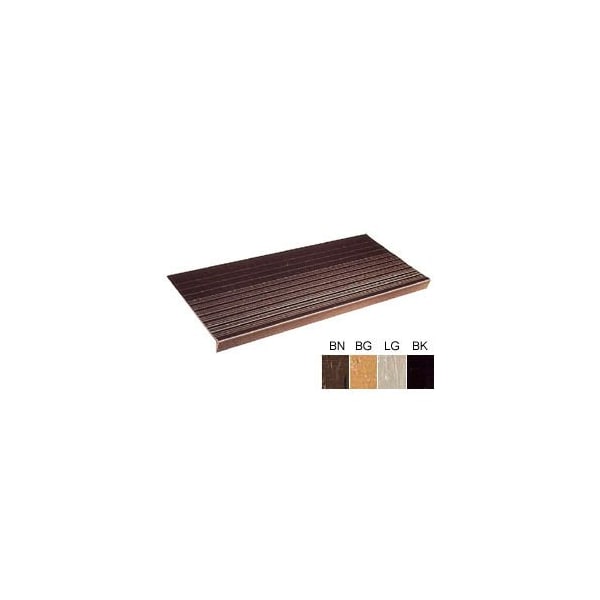 R C Musson Rubber Co. Vinyl Tread Rib Pattern 36W Light Gray, PK4 37536GRAYSN - main